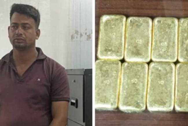 বাগআঁচড়ায় পুলিশের অভিযানে ১০ পিস স্বর্ণের বার সহ পাচারকারী আটক