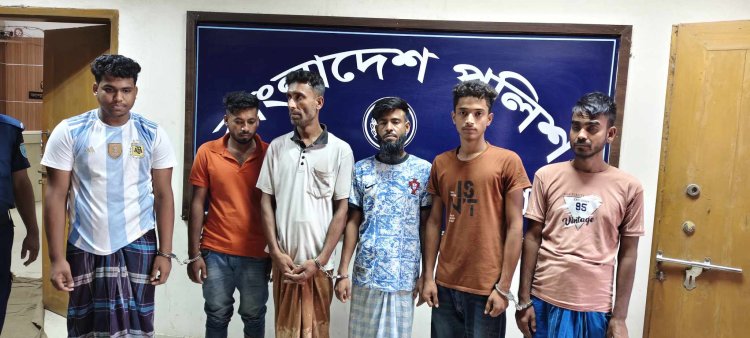 কাপাসিয়ায় ইয়াবাসহ ৬ শীর্ষ মাদক কারবারি গ্রেফতার