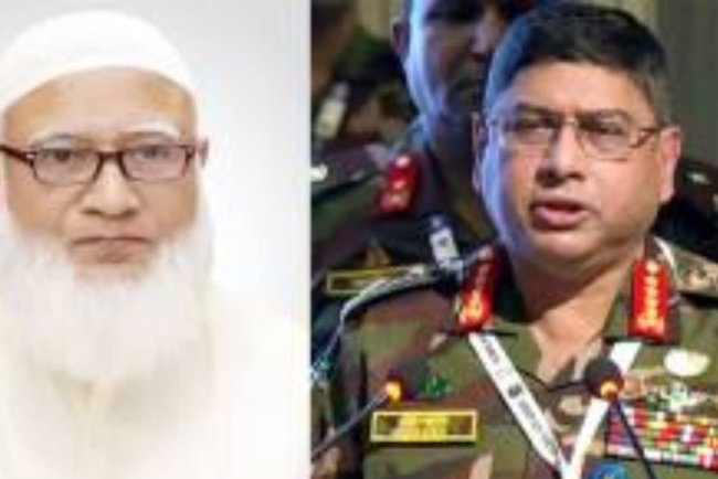 বাংলাদেশ জামায়াতে ইসলামীর আমির ডা. শফিকুর রহমানের শারীরিক অবস্থার খোঁজখবর নিয়েছেন সেনাপ্রধান জেনারেল ওয়াকার-উজ-জামান।