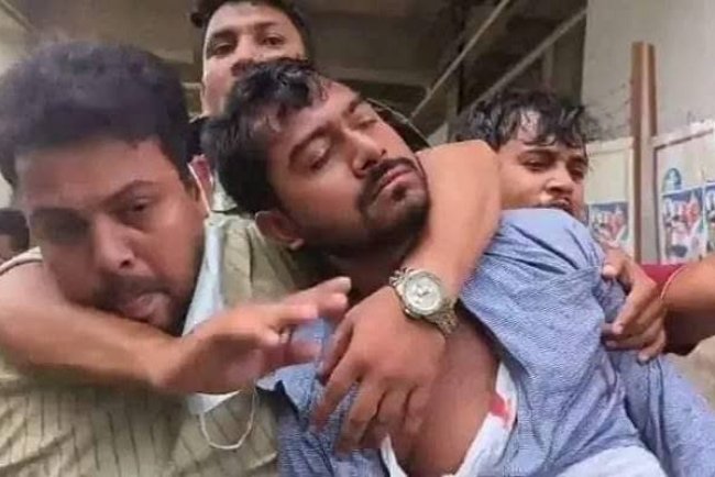 কাকরাইলে হামলায় গুরুতর আহত গণঅধিকার পরিষ চেয়ারম্যান নুরুল হক নুর