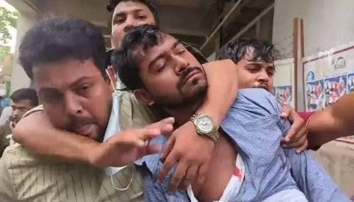 কাকরাইলে হামলায় গুরুতর আহত গণঅধিকার পরিষ চেয়ারম্যান নুরুল হক নুর