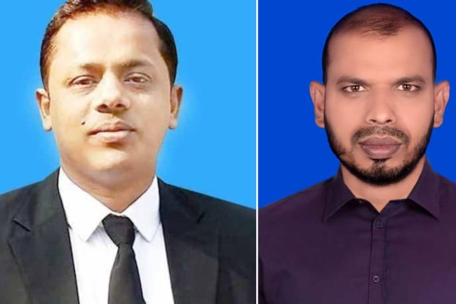 হিজলায় গুণী শিক্ষক নির্বাচিত হলেন জাবেদ হোসেন রানা ও রুহুল আমিন রুবেল