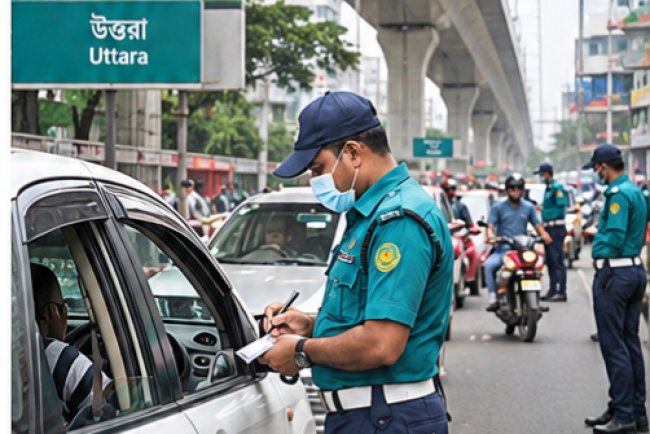 উত্তরায় ‘মামলার টার্গেট’ ঘিরে বিতর্ক, আতঙ্কে চালকরা