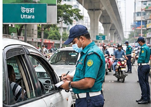 উত্তরায় ‘মামলার টার্গেট’ ঘিরে বিতর্ক, আতঙ্কে চালকরা